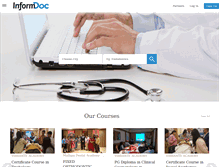 Tablet Screenshot of informdoc.com
